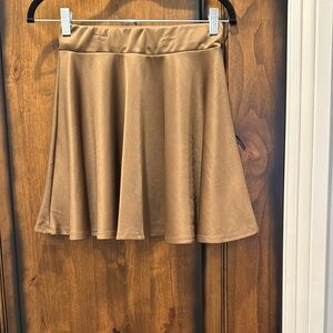Elegant Tan Women's Skirt